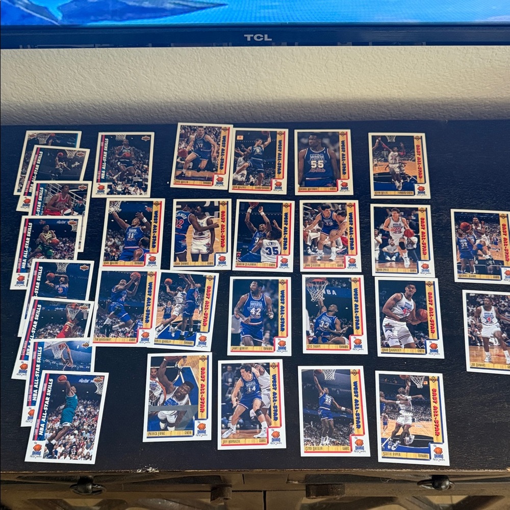 1992 Upper Deck - Various NBA All-Star Cards - features HOF